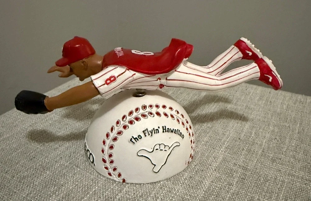⚾ Shane Victorino “The Flyin’ Hawaiian” Phillies Bobblehead – Diving Catch – 6”